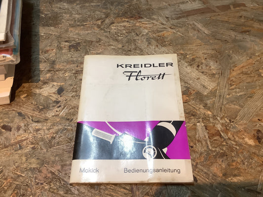 Kreidler Florett Mokick Bedienungsanleitung