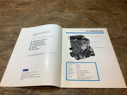 Selbststudienprogramm VW-Dieselmotor 1,5L Konstruktions&Funktionsbeschreibung