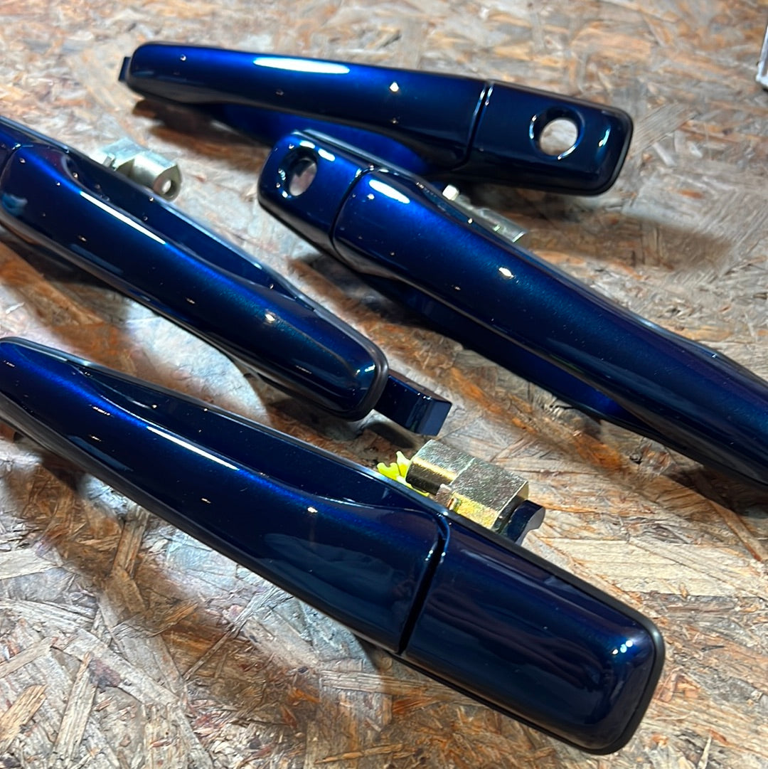 Original Mitsubishi Lancer Kombi Türgriffe Blau NEU