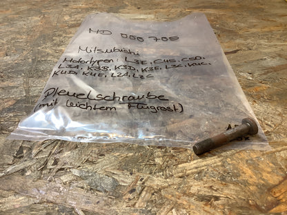 Mitsubishi Motortypen: L3E, C45, C50, L3A, K3B, K3D, K3E, L3C, K4C, K4D, K4E, L2A, L2C Pleuelschraube (mit leichtem Flugrost) Original Mitsubishi NEU