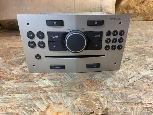 Astra H/Zafira B Radio CD30 MP3 Original GM NEU