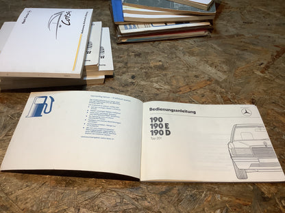 Mercedes-Benz Bedienungsanleitung 190, 190E, 190D
