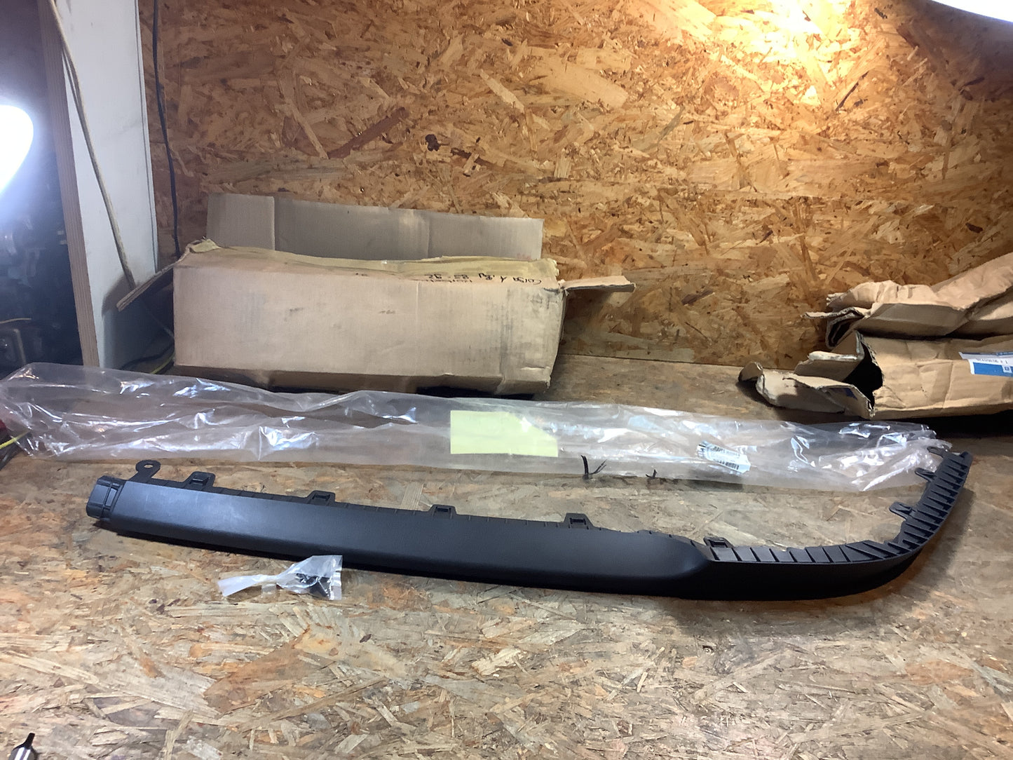 Opel Vectra C Frontspoiler Lippe links Original GM NEU