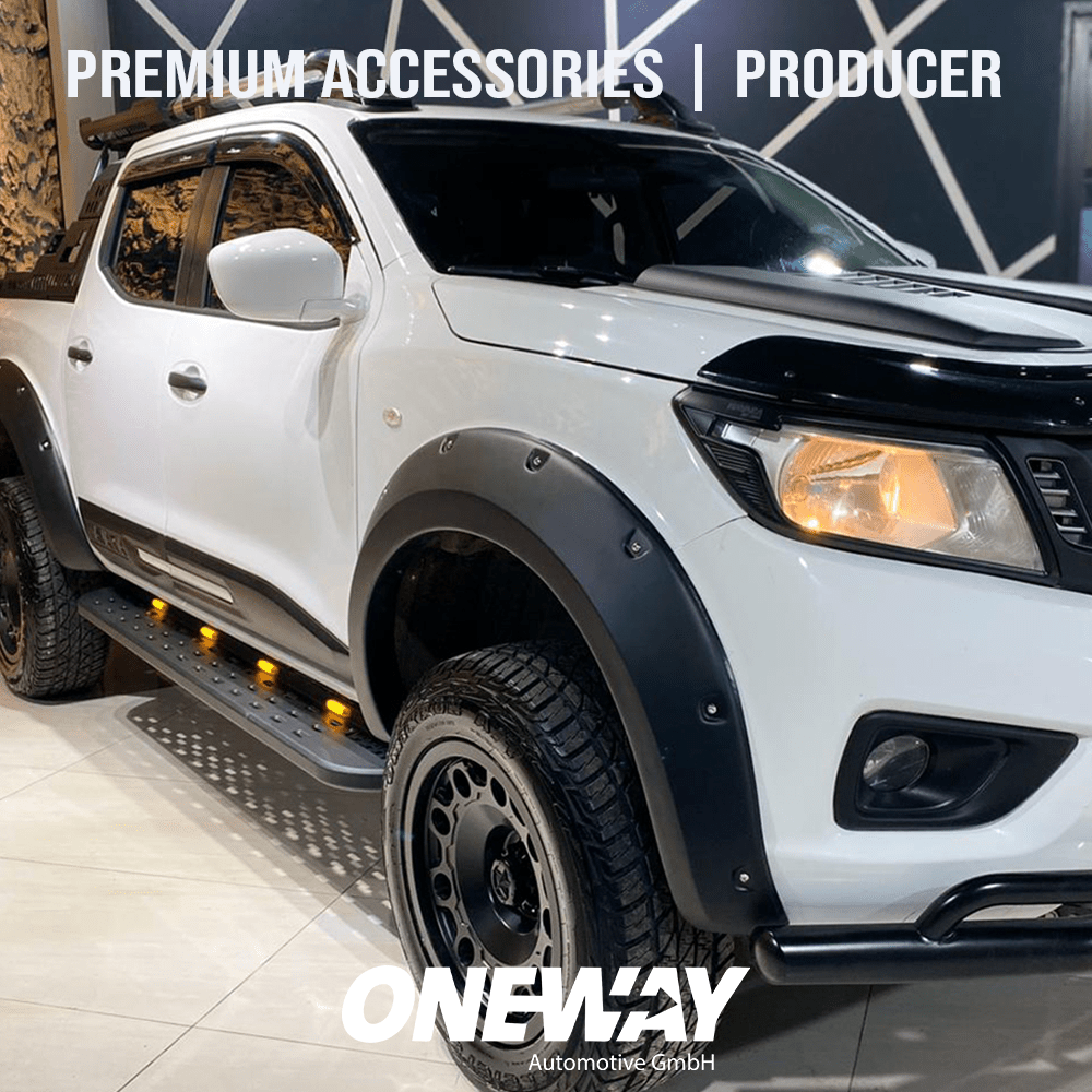Oneway Kotflügelverbreiterungen NISSAN Navara NP300 (D23) 2017-2021 mit ABE TÜV