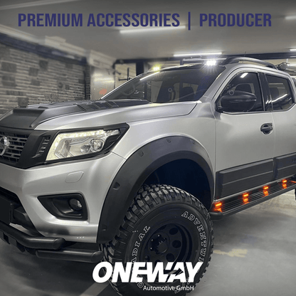 Oneway Kotflügelverbreiterungen NISSAN Navara NP300 (D23) 2017-2021 mit ABE TÜV