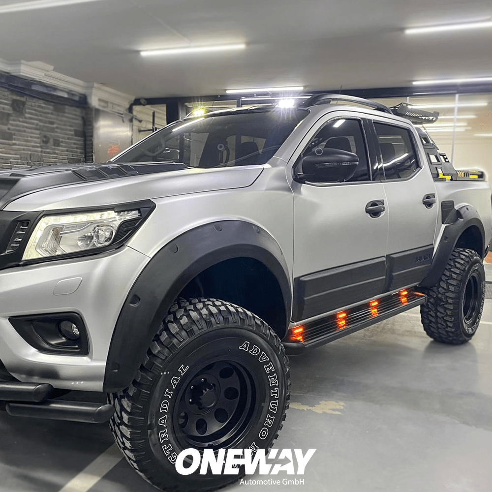 Oneway Kotflügelverbreiterungen NISSAN Navara NP300 (D23) 2014-2017 mit ABE TÜV