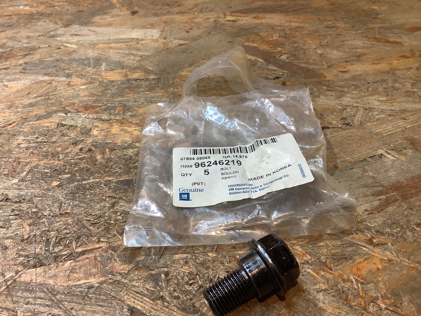 Chevrolet Lacetti (J200); Chevrolet Optra (J200) Bolzen an Sicherheitsgurt Original GM NEU