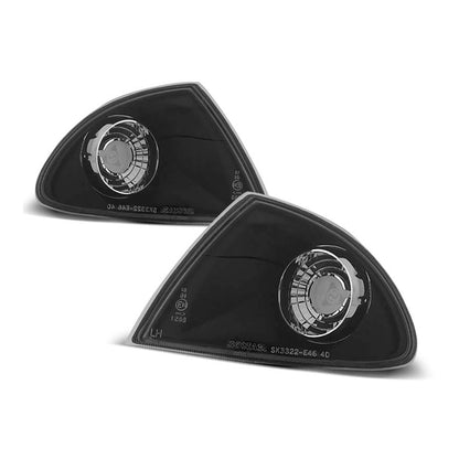 Frontblinker Schwarz passend für BMW E46 05.98-08.01