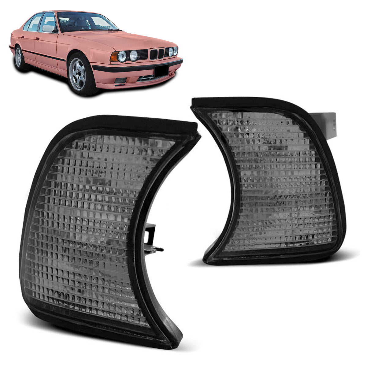 Frontblinker Rauch passend für BMW E34 02.88-12.95