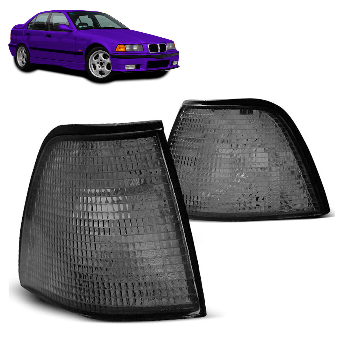 Frontblinker Rauch passend für BMW E36 12.90-09.99