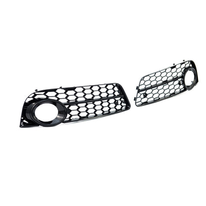 Hochglanz Schwarz Nebelscheinwerferabdeckungen passend für Audi A5 8T 2007-2011