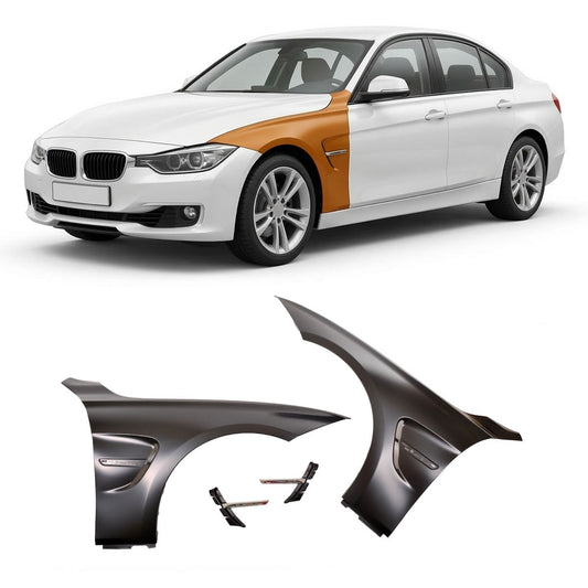 Frontkotflügel Set Stahl passend für BMW 3er F30 F31 2011-2018