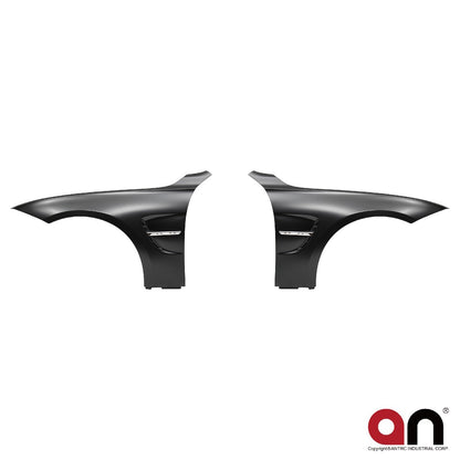 Frontkotflügel Set Chrom Lüftungsöffnungen passend für BMW 3er F30 F31 2012-2018
