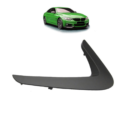 Kotflügelverkleidung Set Hochglanz Schwarz passend für BMW 4er F32 F33 F36