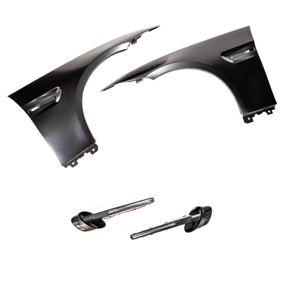 Frontkotflügel Set + LED-Blinker passend für BMW 3er E92 E93 2006-2013
