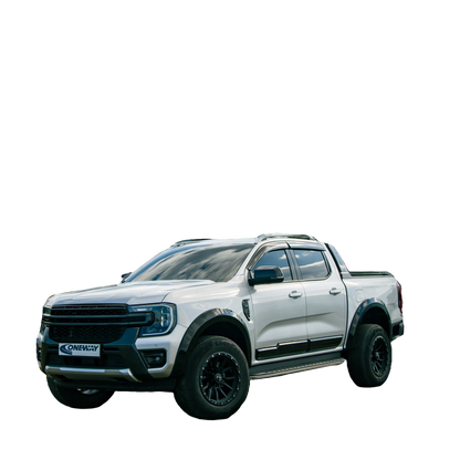 Kotflügelverbreiterungen passend für FORD Ranger T9 2023+ mit ABE TÜV Matt Schwarz