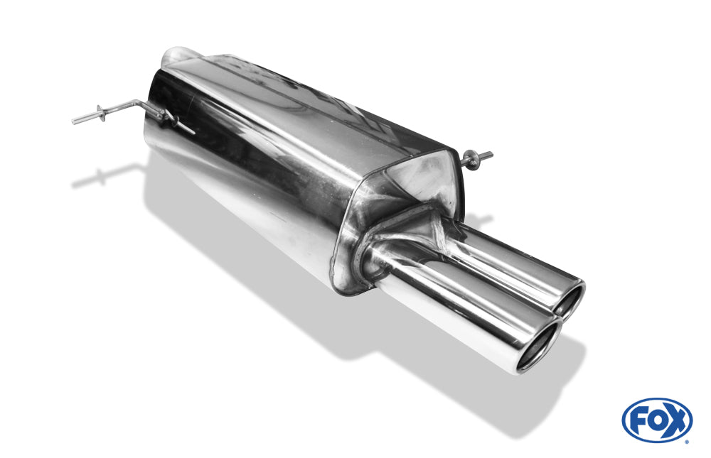 Ford Fiesta VII/ Fiesta VII Sport Endschalldämpfer - 2x70 Typ 16