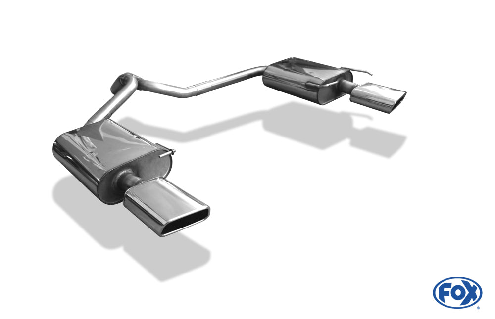 Ford Mondeo IV Turnier (Kombi) - Sport Endschalldämpfer rechts/links - 145x65 Typ 59 rechts/links