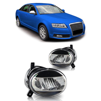 Klare Frontnebelscheinwerfer passend für Audi A4 B8 A6 C6 Q5 Seat Exeo 2004-2011