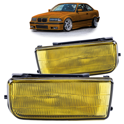 Gelbe Nebelscheinwerfer Set passend für BMW 3er E36 1991-1999