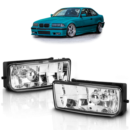 Nebelscheinwerfer Set Kristallklar passend für BMW 3er E36 1991-1999