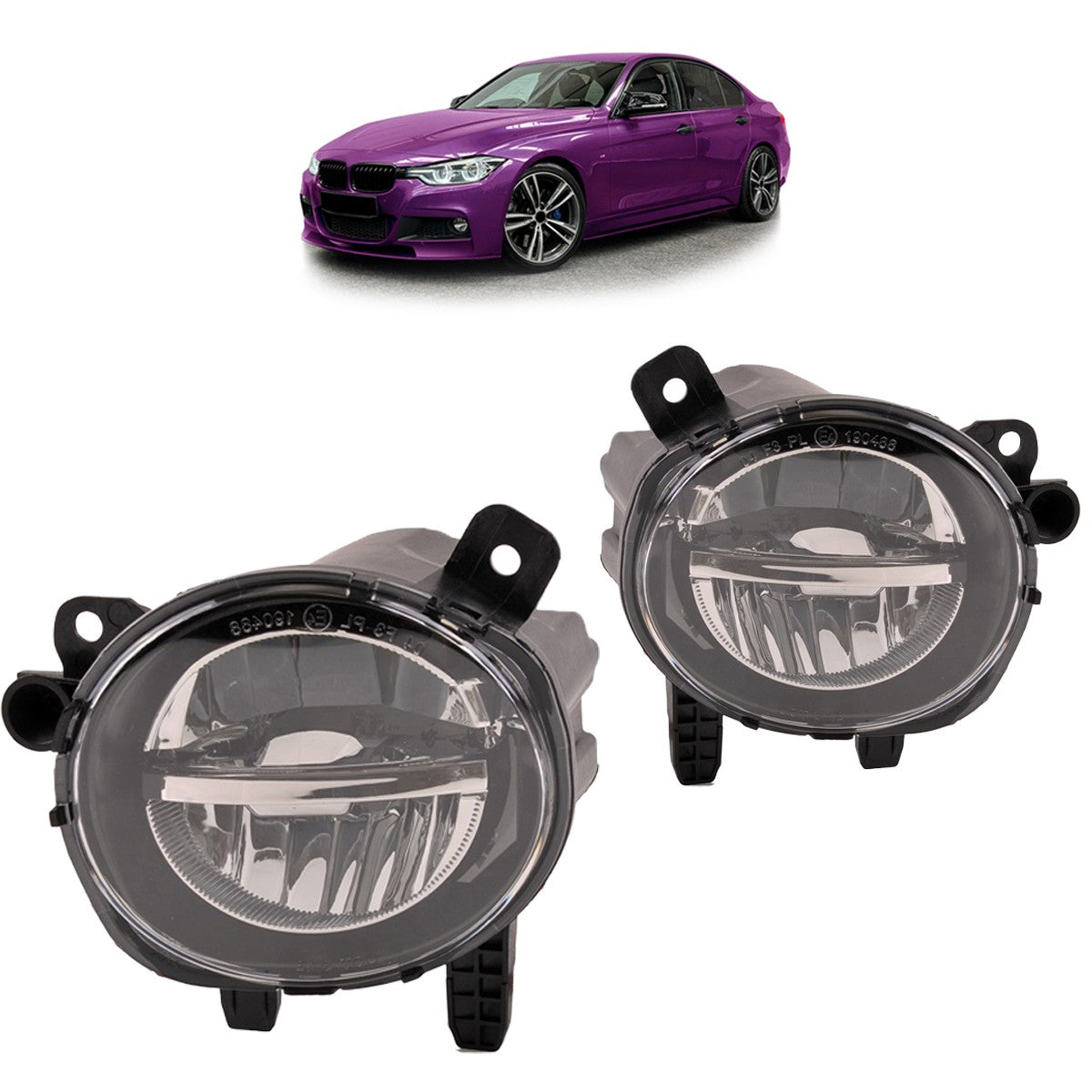 LED Nebelscheinwerfer Set passend für BMW 1 2 3 4er F20 F22 F30 F32 2011-2018