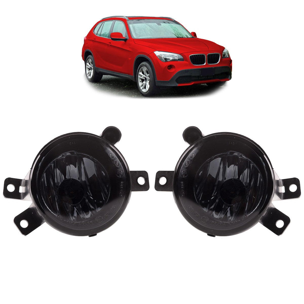 Nebelscheinwerfer Set Rauch passend für BMW X1 (E84) 2009-2015