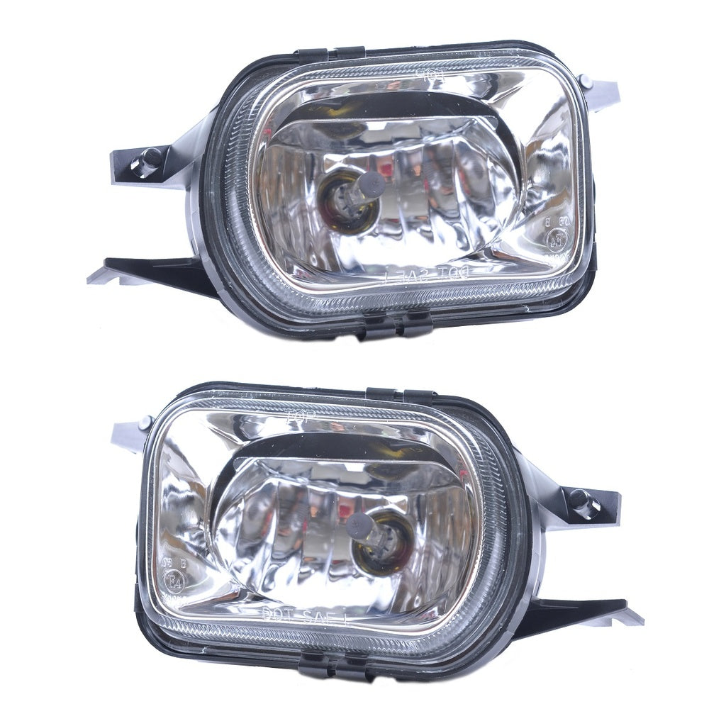 Nebelscheinwerfer-Set Klar für Mercedes CLK W209, C-Klasse W203, SLK R170 2002-2009