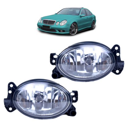 Klare Nebelscheinwerfer passend für Mercedes E W211 CLK W209 C W204 2002-2009