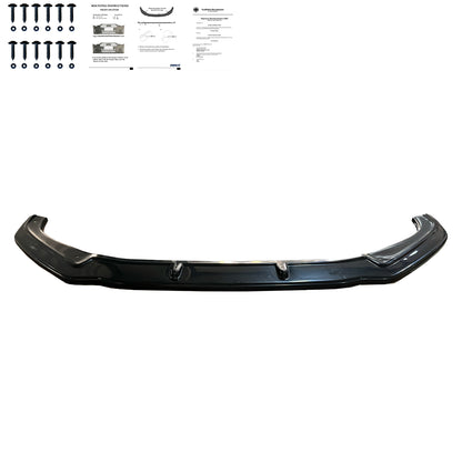 Frontsplitter passend für Audi A4 S-Line / S4 B9 2016-2019 mit ABE TÜV Hochglanz Schwarz