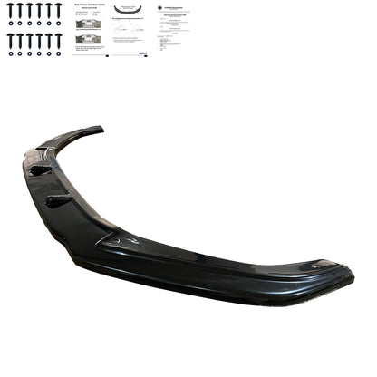 Frontsplitter passend für Audi A4 S-Line / S4 B9 2016-2019 mit ABE TÜV Hochglanz Schwarz