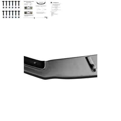 Frontsplitter passend für Audi TT RS 8S 2016-2020 mit ABE TÜV Hochglanz Schwarz