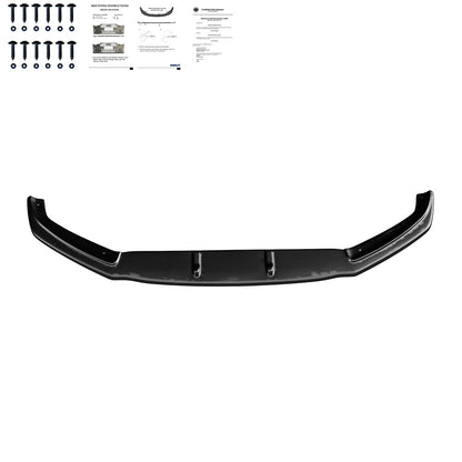 Frontsplitter passend für Audi TT RS 8S 2016-2020 mit ABE TÜV Hochglanz Schwarz