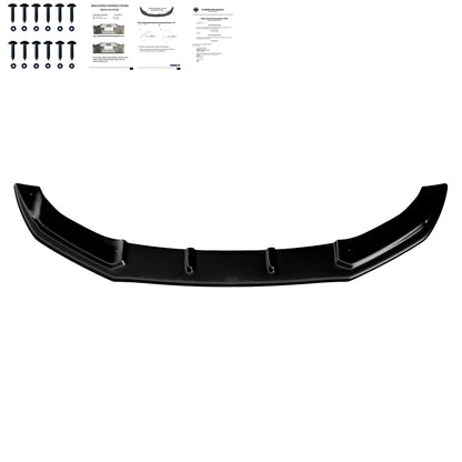 Frontsplitter passend für Audi TT RS 8J 2009-2013 mit ABE TÜV Hochglanz Schwarz