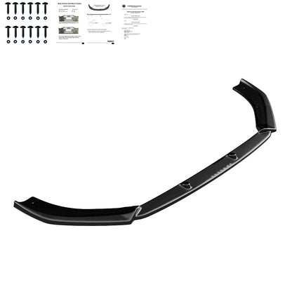 Frontsplitter passend für AUDI RS3 8V Facelift Sportback 2017-2019 Version 2 mit ABE TÜV Hochglanz Schwarz