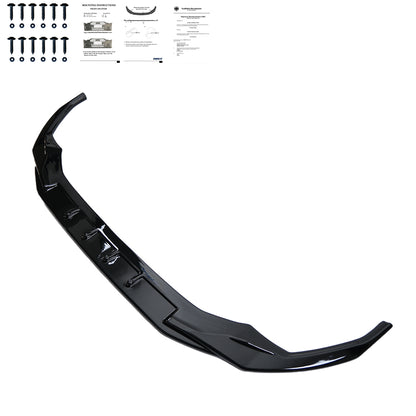 Frontsplitter passend für AUDI A3 S-Line / S3 8Y 2020-2024 mit ABE TÜV Hochglanz Schwarz