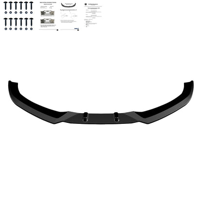 Frontsplitter passend für AUDI RS3 8V Sportback 2015-2016 mit ABE TÜV Hochglanz Schwarz