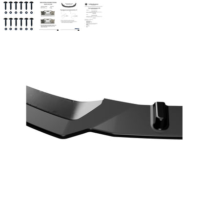 Frontsplitter passend für AUDI RS3 8V Sportback 2015-2016 mit ABE TÜV Hochglanz Schwarz