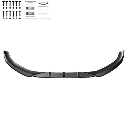 Frontsplitter passend für Audi S3 Sportback 8V 2013-2016 Hochglanz Schwarz