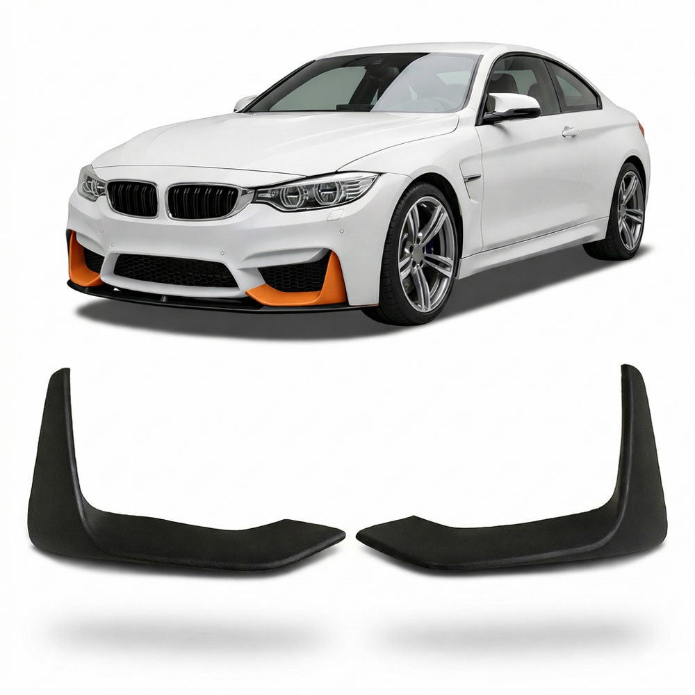 Sport Frontsplitter Matt Schwarz passend für BMW M3 M4 2013-2020