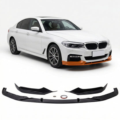 Frontspoilerlippe Matt Schwarz passend für BMW 5er G30 G31 2016-2020