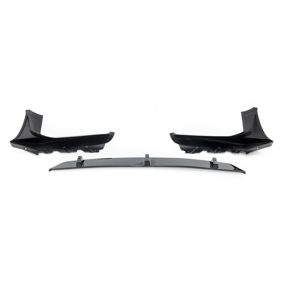 Frontspoilerlippe Hochglanz Schwarz passend für BMW 5er G30 G31 2017-2020