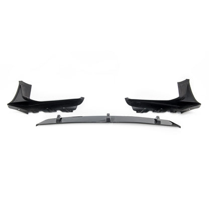 Frontspoilerlippe Hochglanz Schwarz passend für BMW 5er G30 G31 2017-2020