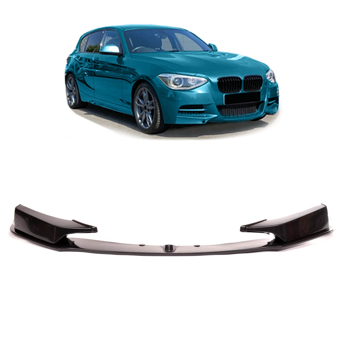 Frontspoilerlippe passend für BMW 1er F20 F21 Hatchback 2011-2015