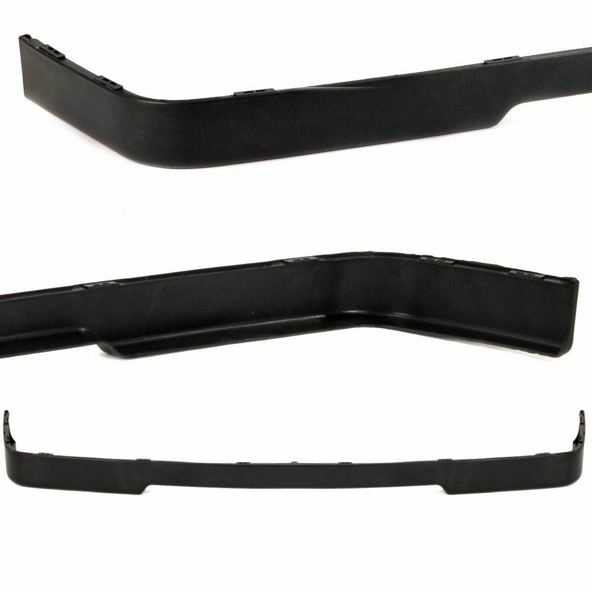 Frontspoiler Lippe Matt Schwarz passend für BMW 3 E30 318is 1988-1991