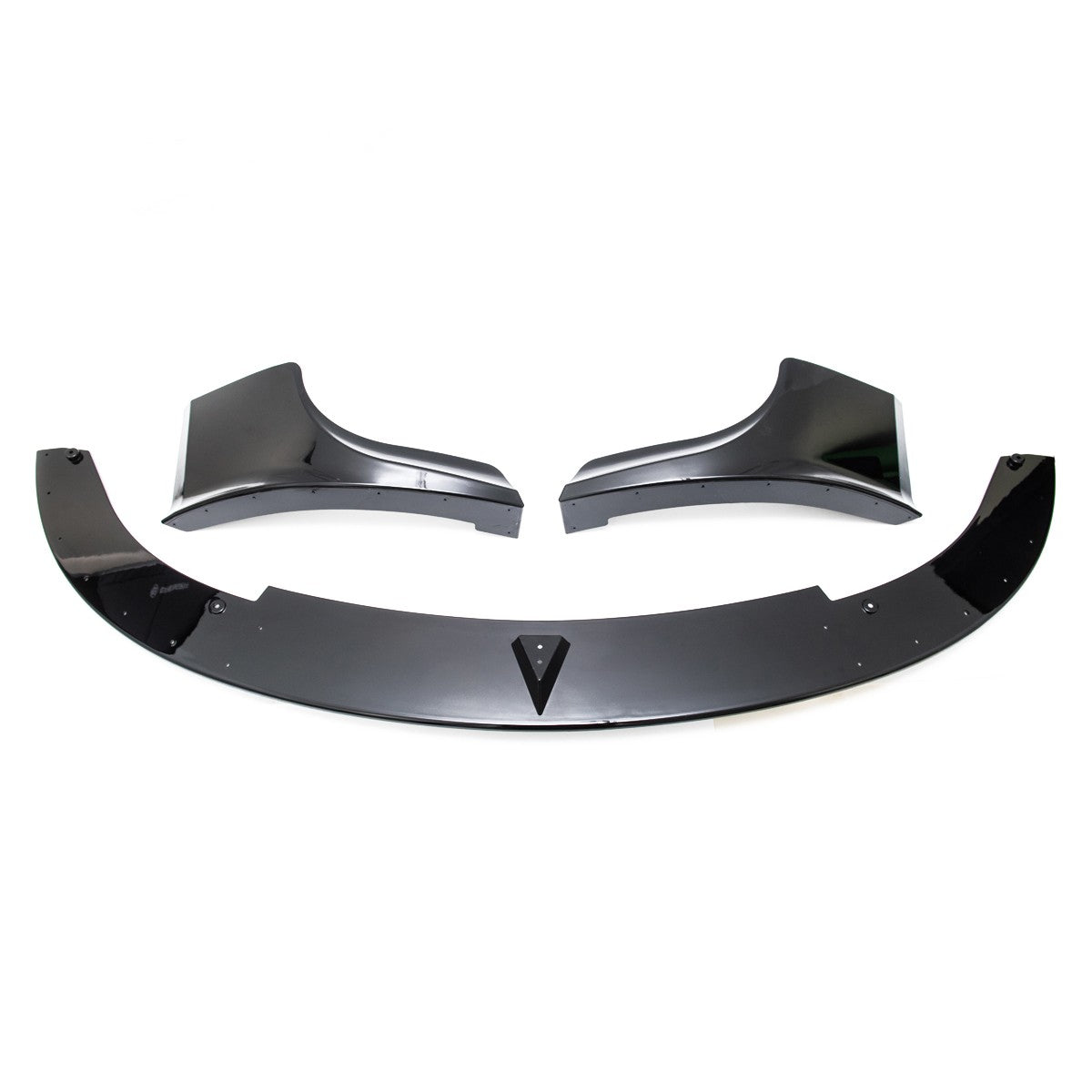 Frontspoiler Hochglanz Schwarz passend für BMW 5er E60 E61 2003-2010 M5