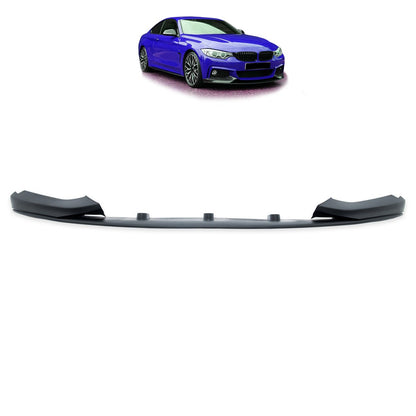 Frontspoilerlippe Matt Schwarz passend für BMW 4er F32 F33 F36 2013-2021