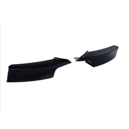 Matt Schwarz Frontspoiler Klappen passend für BMW 3er F30 F31 2012-2018