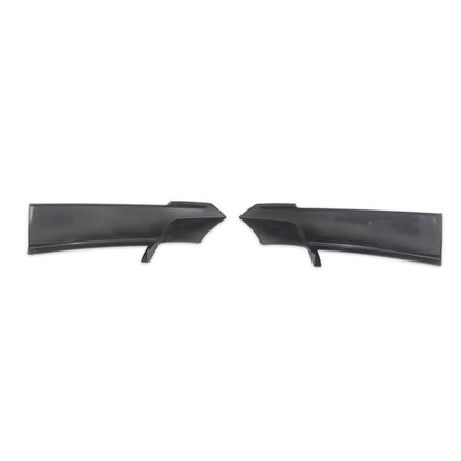 Matt Schwarz Frontspoiler Klappen passend für BMW 3er F30 F31 2012-2018