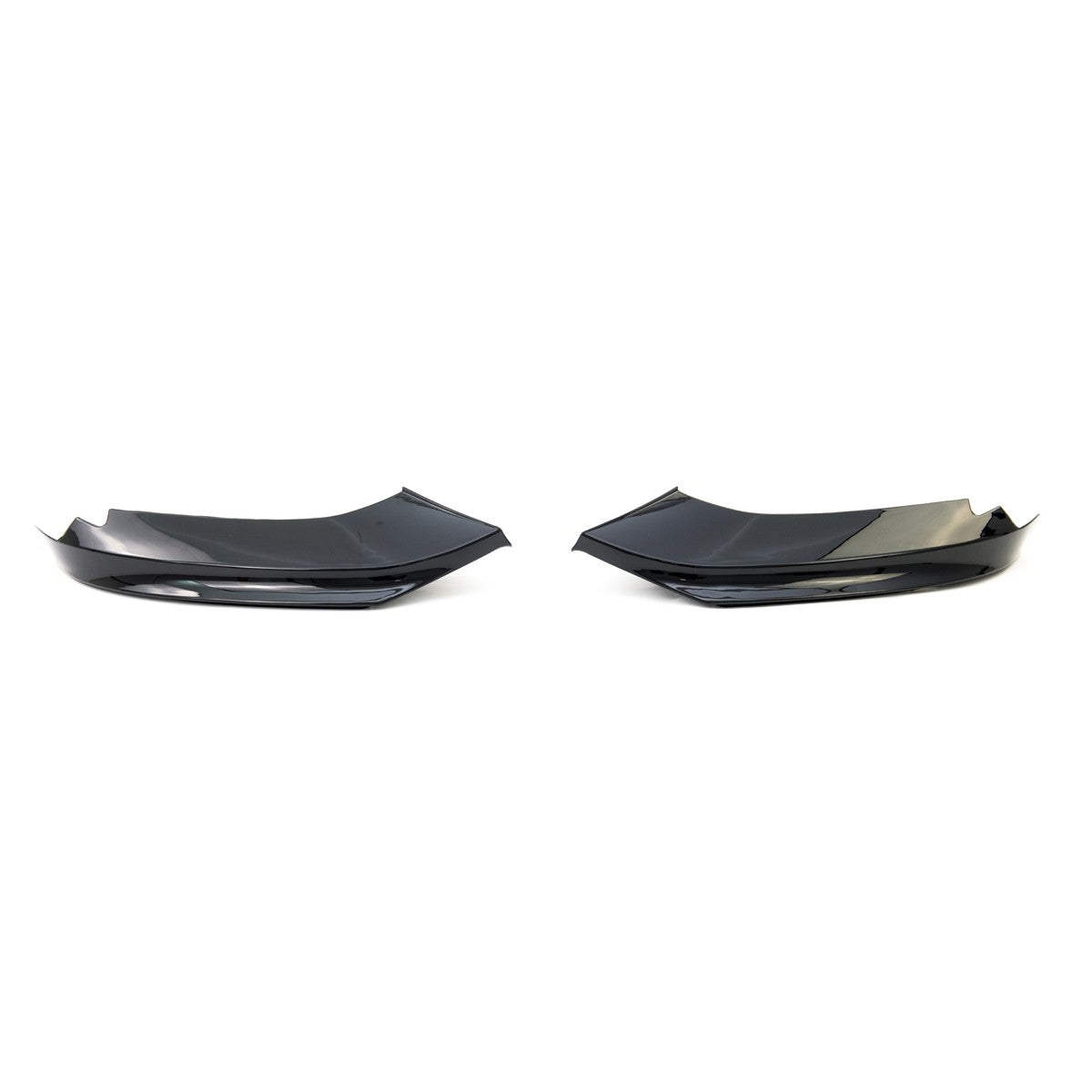 Frontspoiler Klappen Hochglanz Schwarz passend für BMW 4er F32 F33 F36 2013-2021
